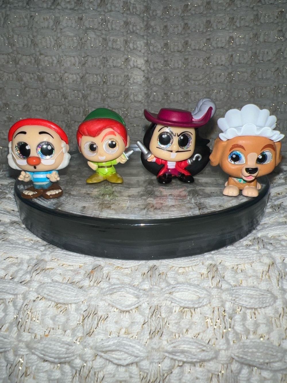 Disney Captain Hook Smee Nana Peter Pan Doorables Set